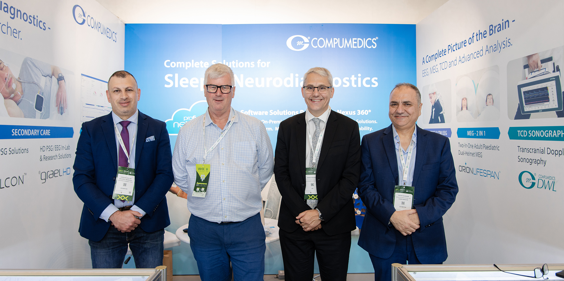 Compumedics at World Health Expo (WHX) Dubai – Compumedics