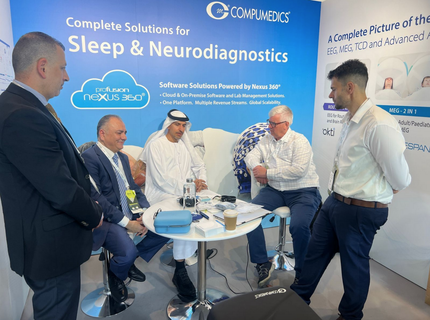 Compumedics at World Health Expo (WHX) Dubai – Compumedics